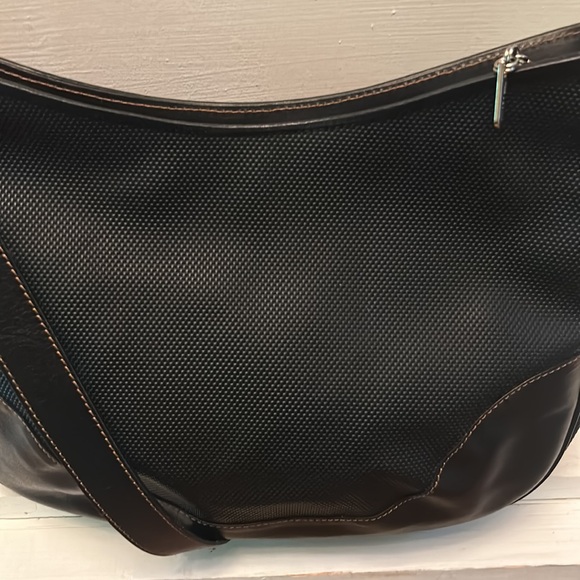 Salvatore Ferragamo Vintage Coated Canvas and Leather Hobo/Shoulder Bag - Picture 2 of 16